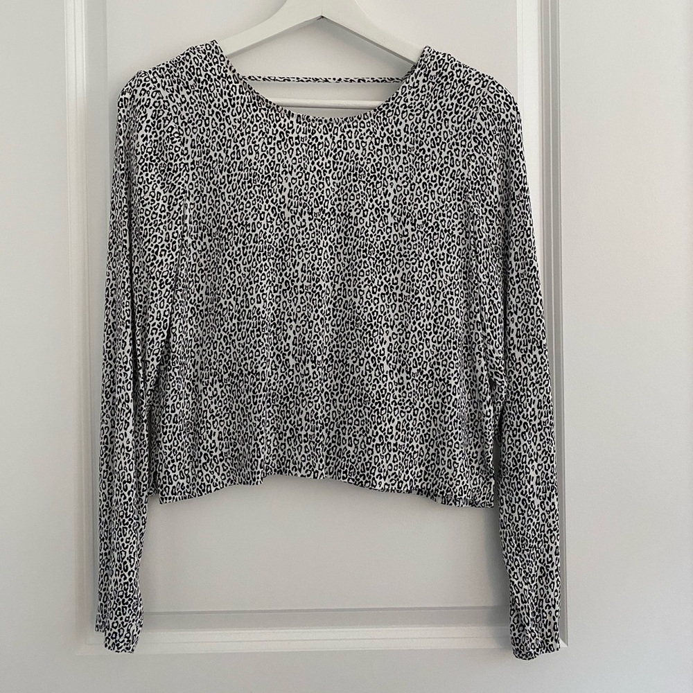 & Other Stories Leopard Top